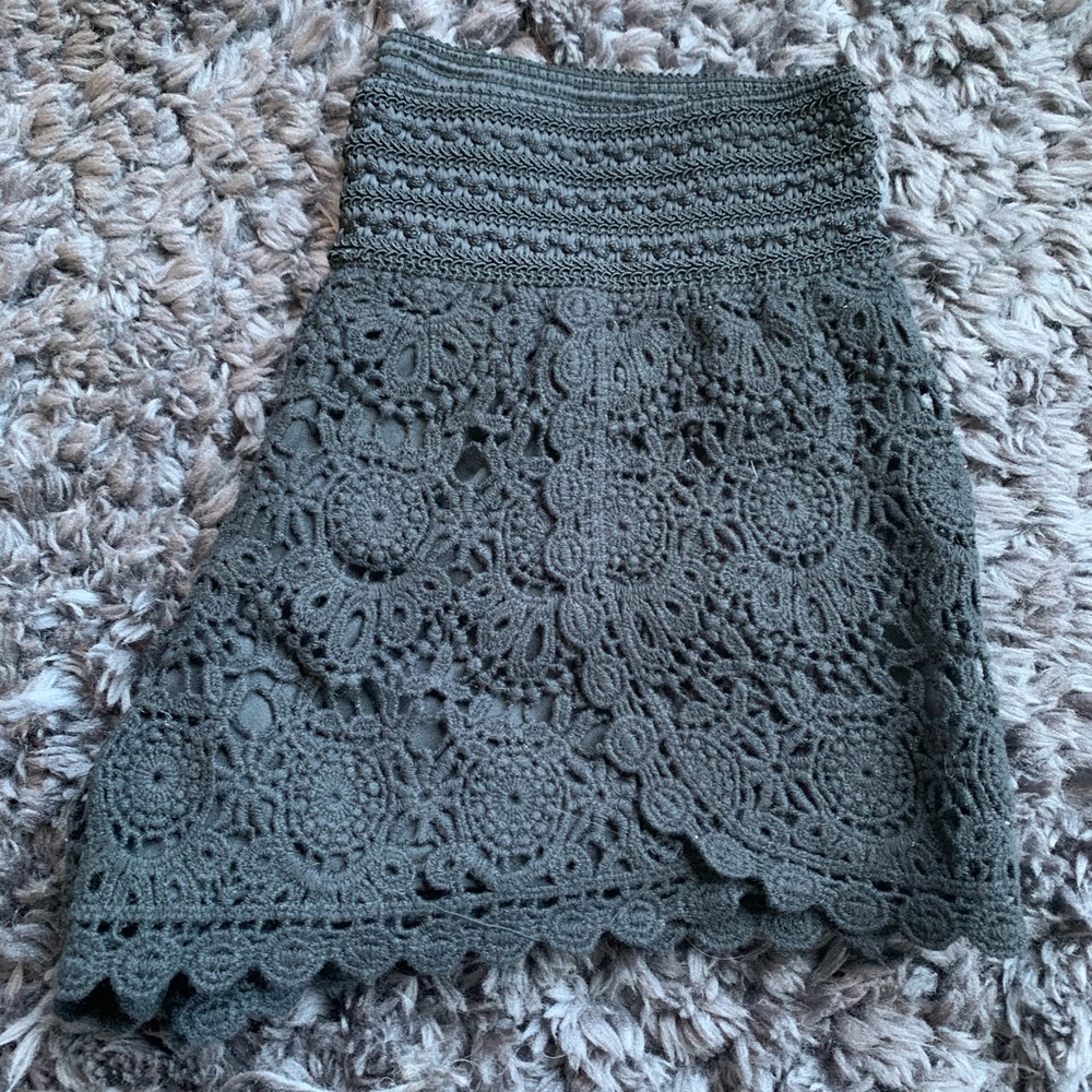 Black High Waisted Shorts